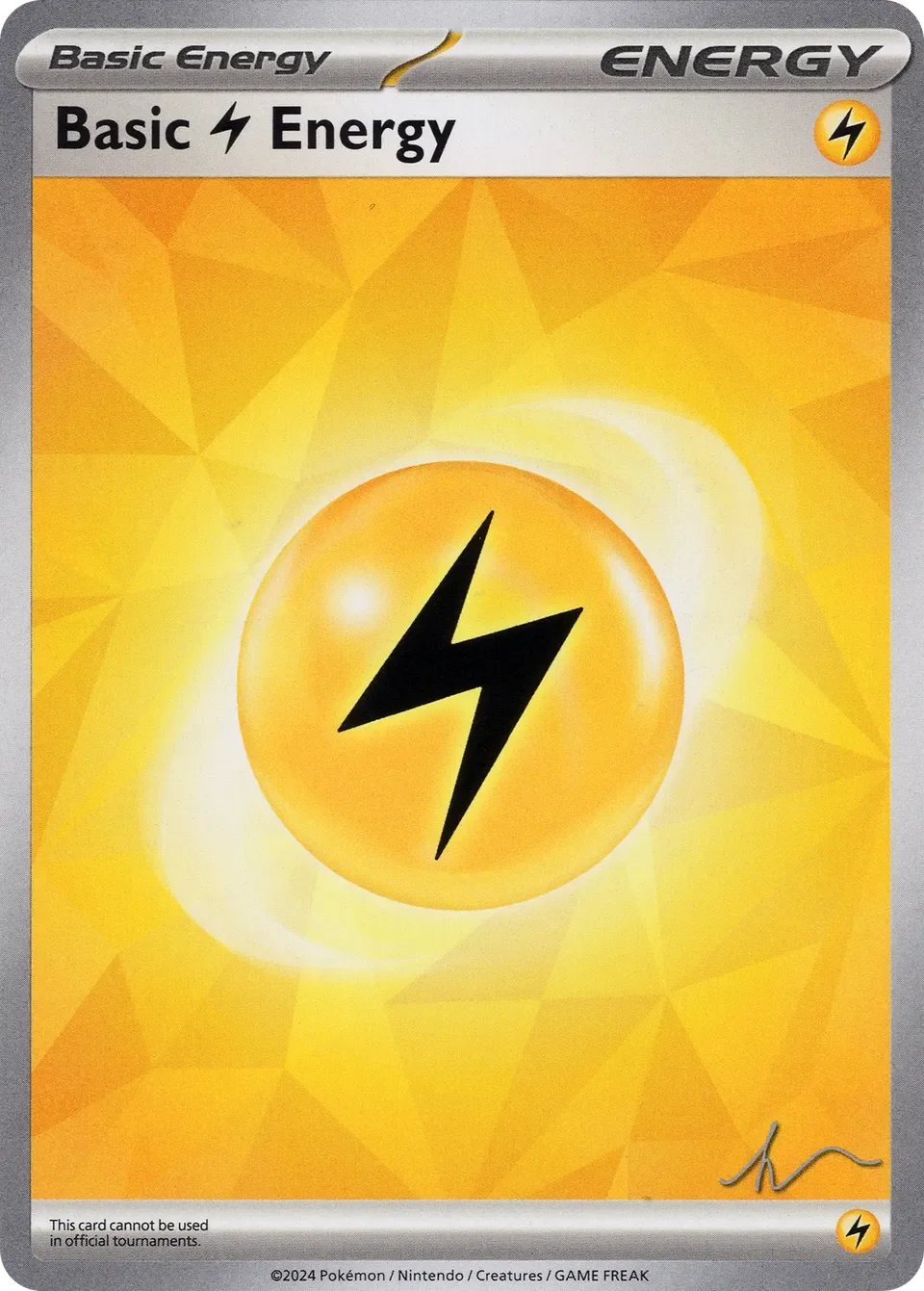 Basic Lightning Energy 「WC_DECK_2024_CRUSHING_THORN No. 022」「EN」